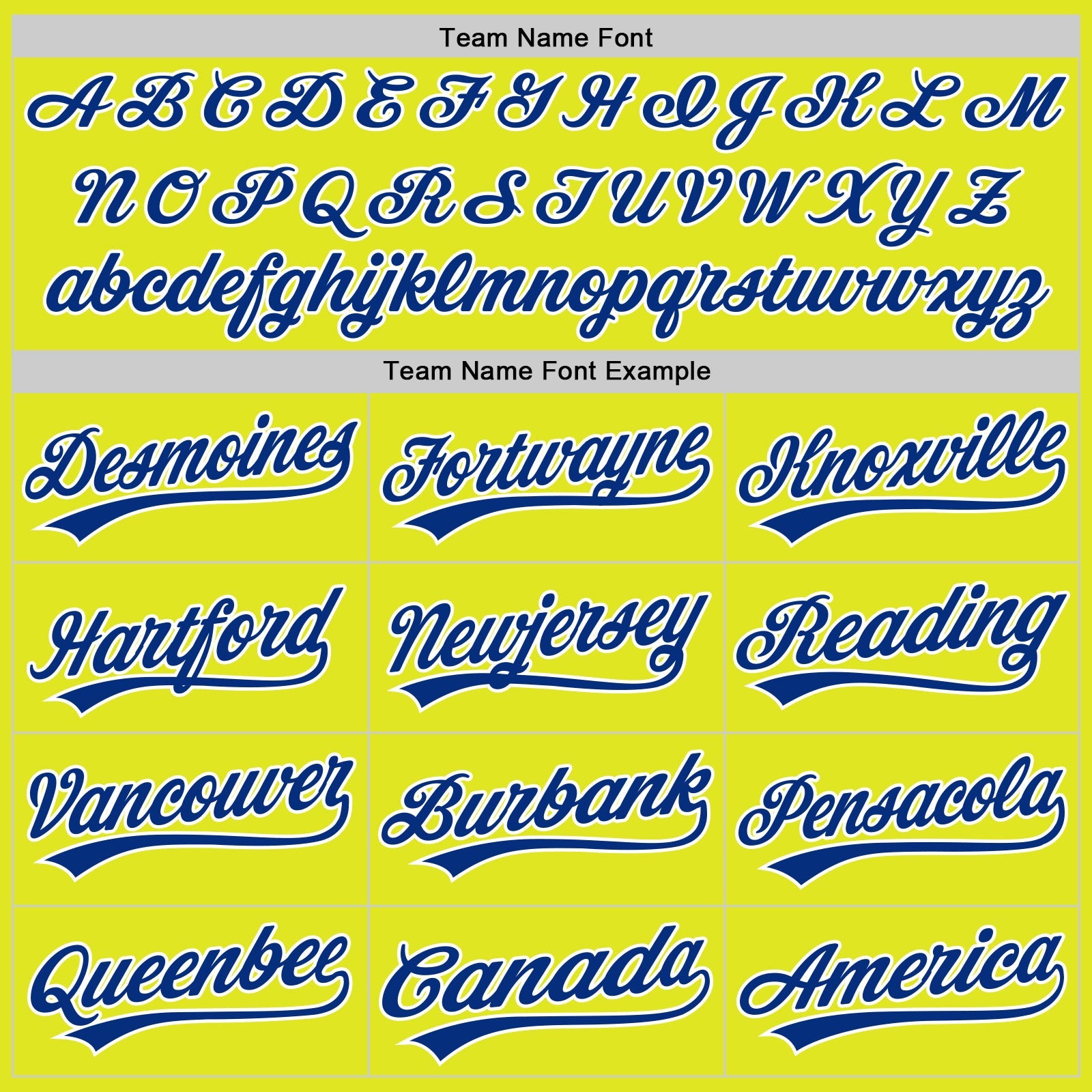 Custom Neon Yellow Royal-White Authentic Baseball Jersey view 4