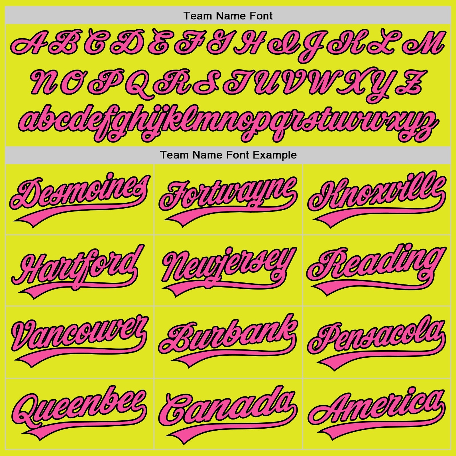 Custom Neon Yellow Pink-Black Authentic Baseball Jersey view 4
