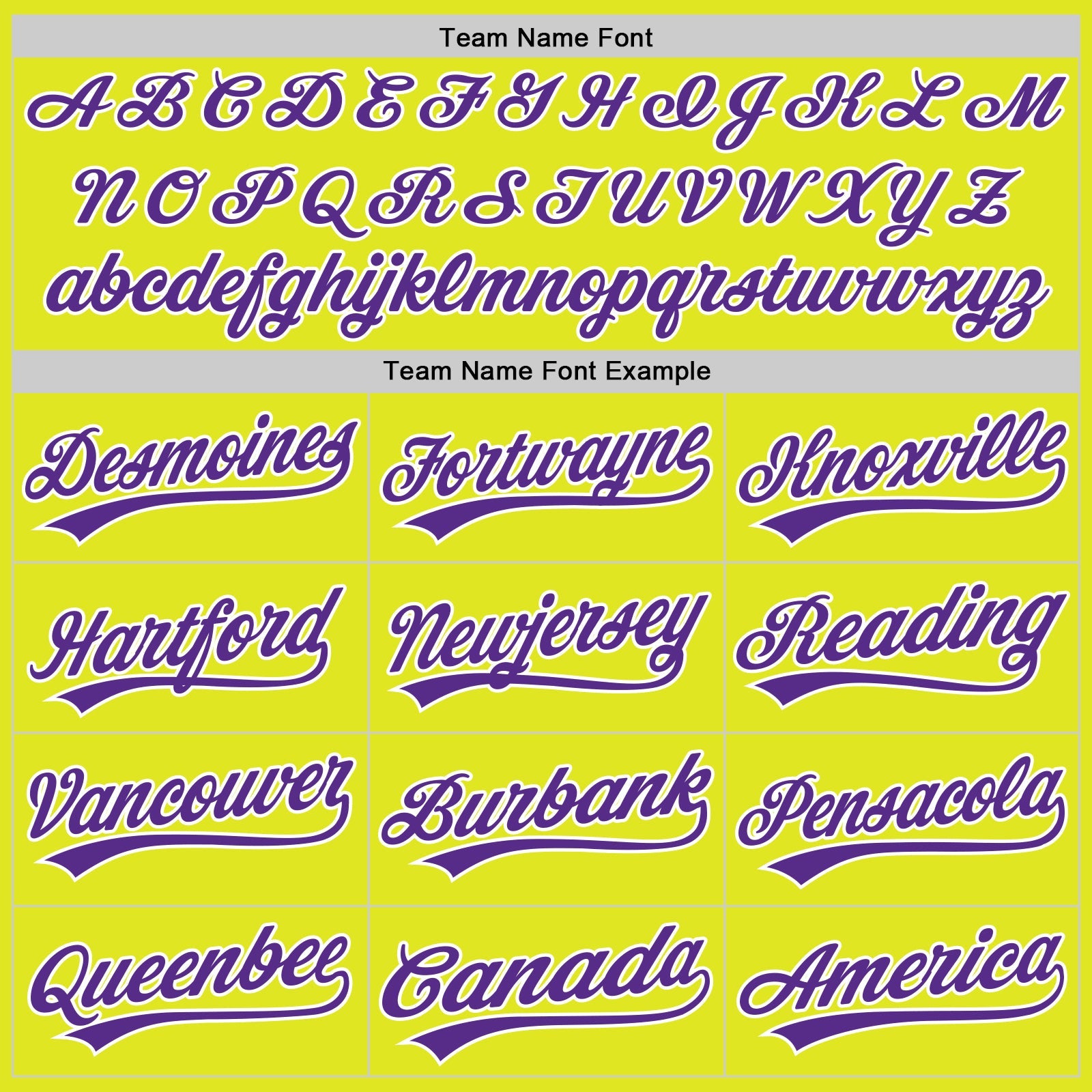 Custom Neon Yellow Purple-White Authentic Baseball Jersey view 4