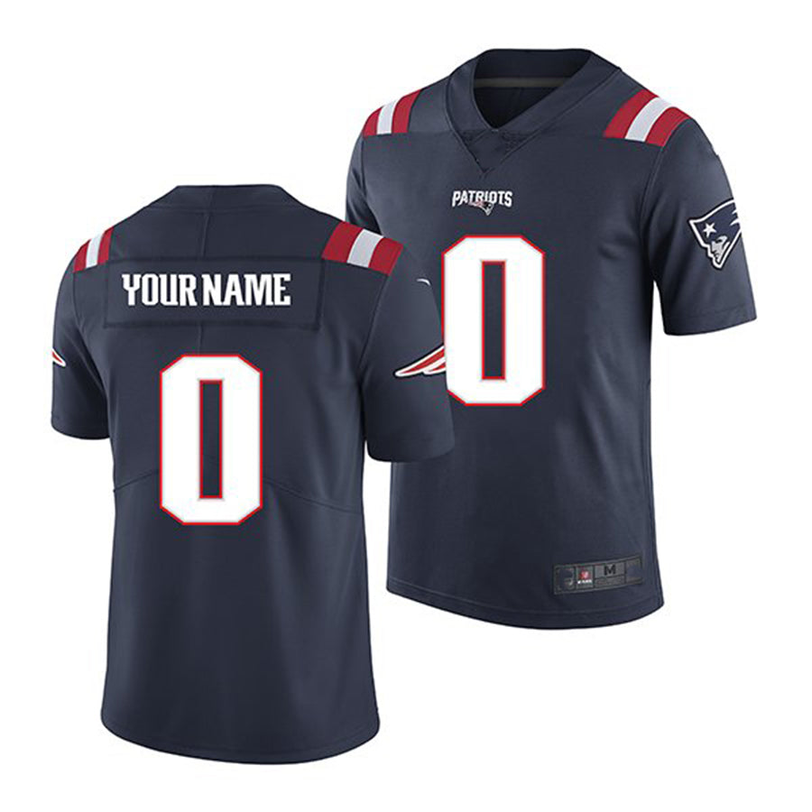 Custom NE.Patriots Navy Blue 2016 Color Rush Stitched Limited Jersey Stitched American Football Jerseys - Main View