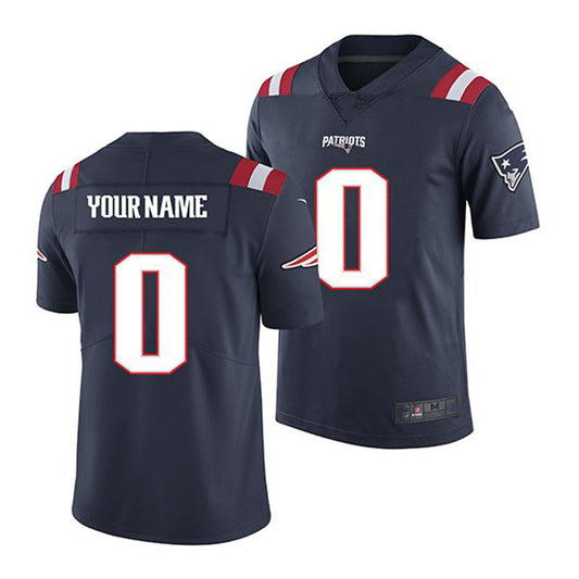 Custom NE.Patriots Navy Blue 2016 Color Rush Stitched Limited Jersey Stitched American Football Jerseys - Main View