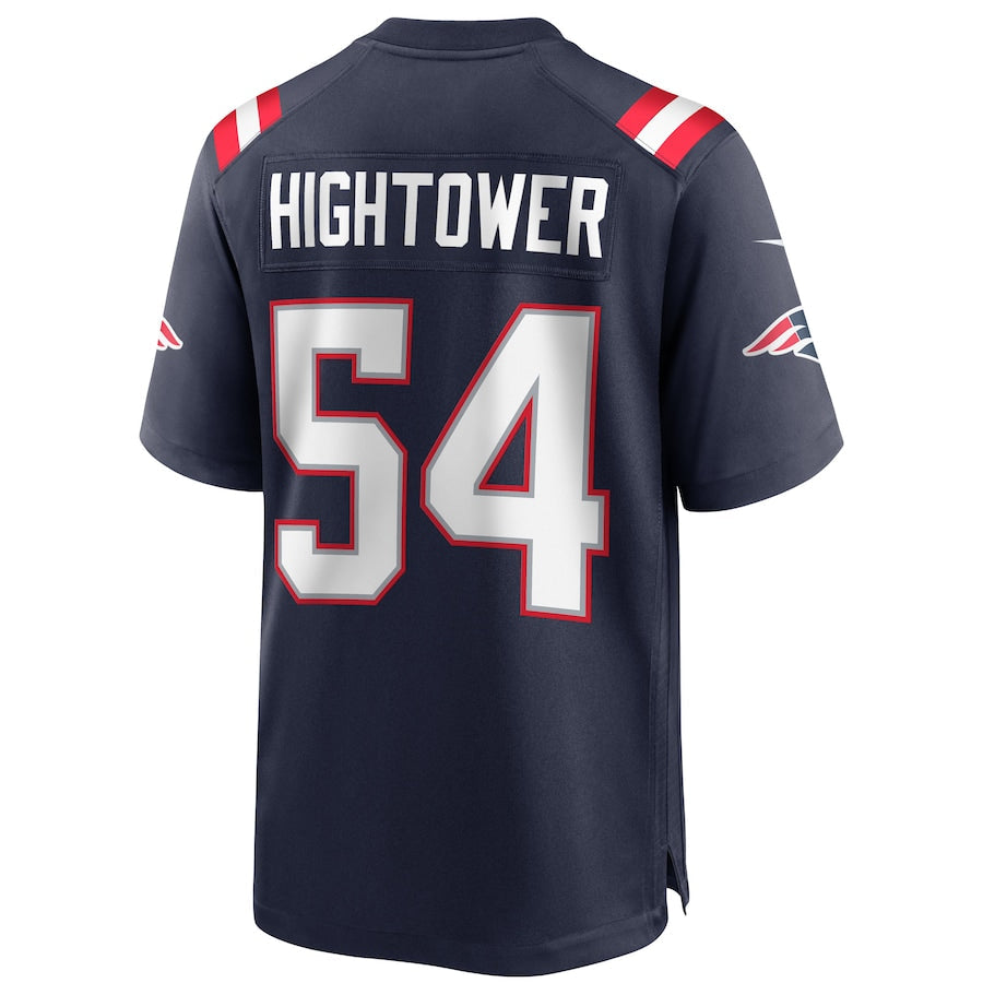 NE.Patriots #54 Dont'a Hightower Navy Game Player Jersey Stitched American Football Jerseys - Main View