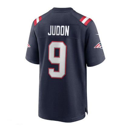 NE.Patriots #9 Matthew Judon Navy Game Player Jersey Stitched American Football Jerseys - Main View