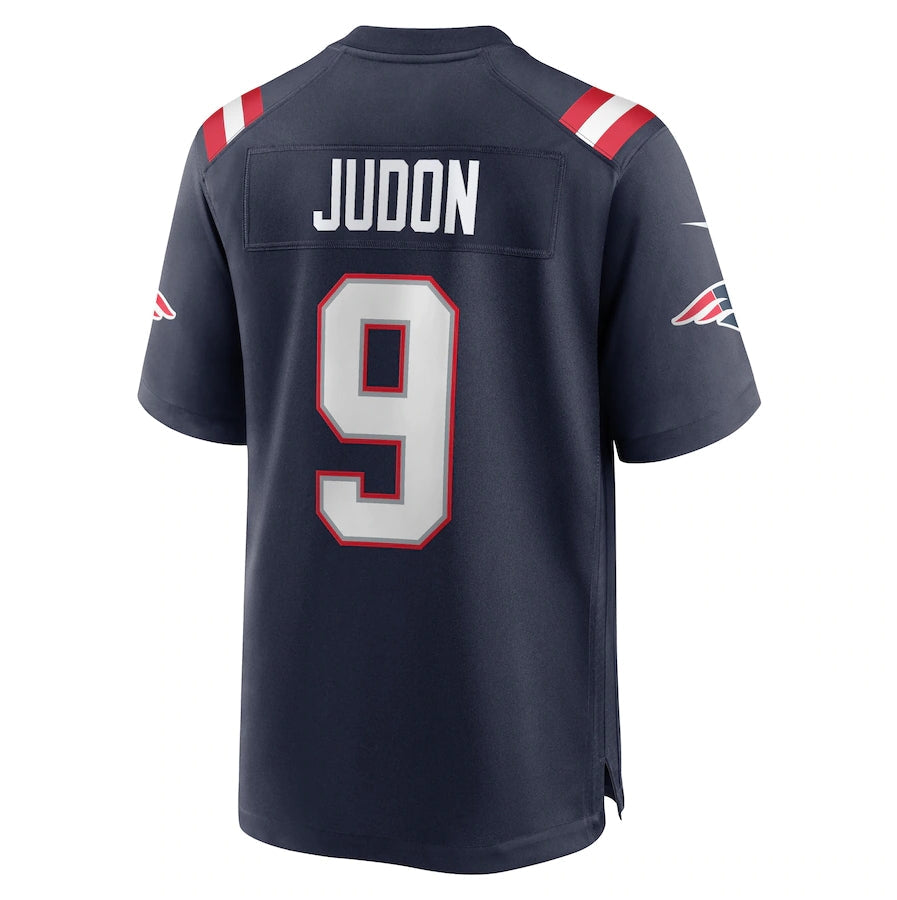 NE.Patriots #9 Matthew Judon Game Player Jersey - Navy American Football Jerseys - Main View