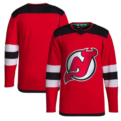 NJ.Devils Home Primegreen Authentic Pro Jersey Red Stitched American Hockey Jerseys - Main View