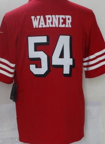 Men's #54 Fred Warner SF.49ers Limited Stitched Jerseys view 11