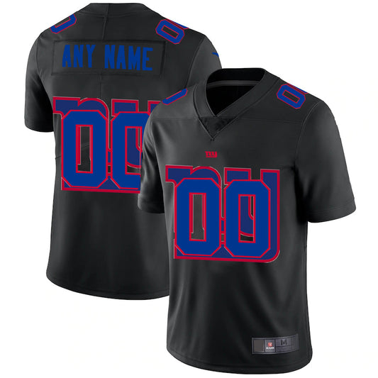 Custom NO.Saints Team Logo Dual Overlap Limited Jersey Black American Jerseys Stitched Jersey Football Jerseys - Main View