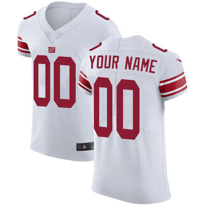 Custom NY.Giants White Vapor Untouchable Custom Elite Jersey Stitched American Football Jerseys - Main View