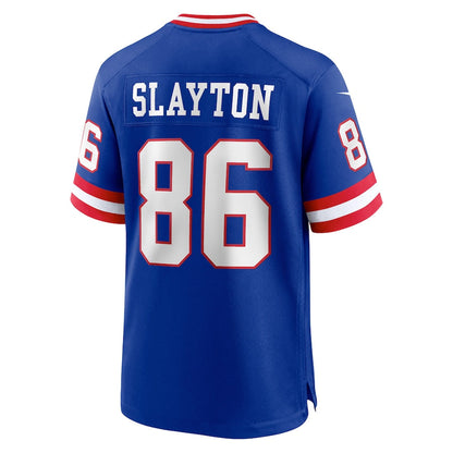 NY.Giants #86 Darius Slayton Royal Classic Player Game Jersey Stitched American Football Jerseys - Main View