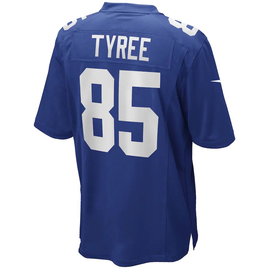 NY.Giants #85 David Tyree Royal Game Retired Player Jersey Stitched American Football Jerseys - Main View