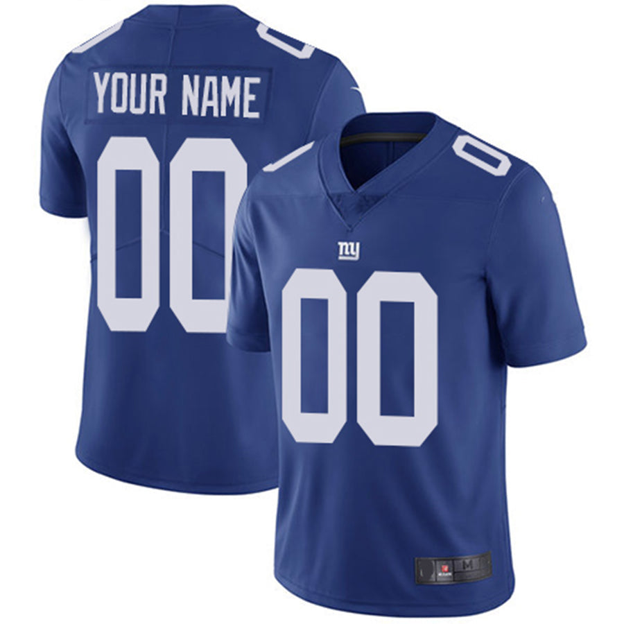 Custom NY.Giants Home Royal Blue Vapor Untouchable Limited Jersey Stitched Jersey Stitched American Football Jerseys - Main View