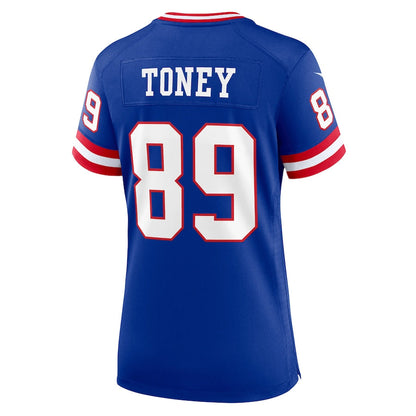 NY.Giants #89 Kadarius Toney Royal Classic Player Game Jersey Stitched American Football Jerseys - Main View