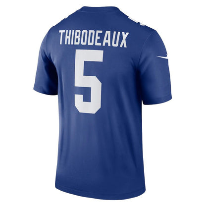 NY.Giants #5 Kayvon Thibodeaux Royal Legend Jersey Stitched American Football Jerseys - Main View