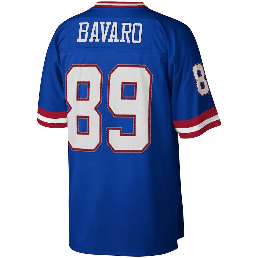 NY.Giants #89 Mark Bavaro Mitchell & Ness Royal Legacy Replica Jersey Stitched American Football Jerseys - Main View