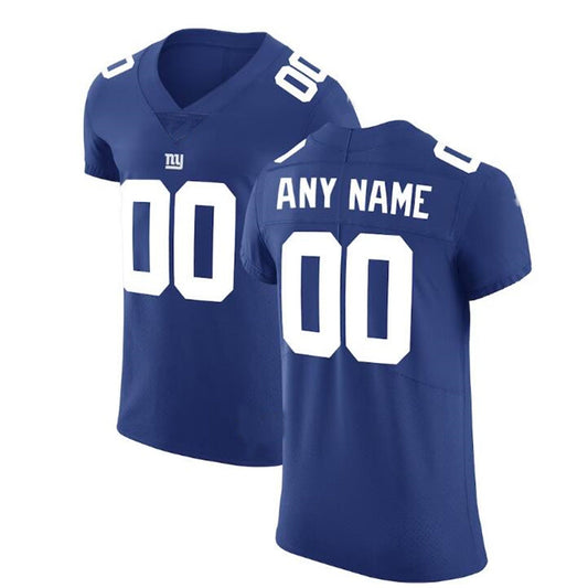 Custom NY.Giants Royal Vapor Untouchable Elite Jersey Stitched American Football Jerseys - Main View