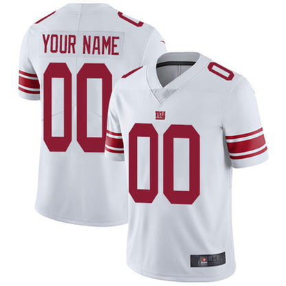 Custom NY.Giants  Road White Vapor Untouchable Limited Jersey Stitched American Football Jerseys - Main View