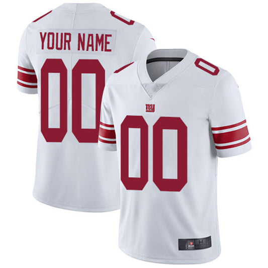 Custom NY.Giants  Road White Vapor Untouchable Limited Jersey Stitched American Football Jerseys - Main View