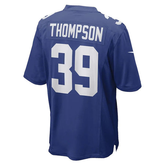 NY.Giants #39 Trenton Thompson Royal Game Player Jersey Stitched American Football Jerseys - Main View