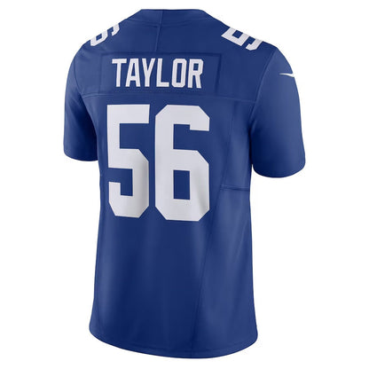 NY.Giants #56 Lawrence Taylor Vapor F.U.S.E. Limited Jersey - Royal American Football Jerseys - Main View