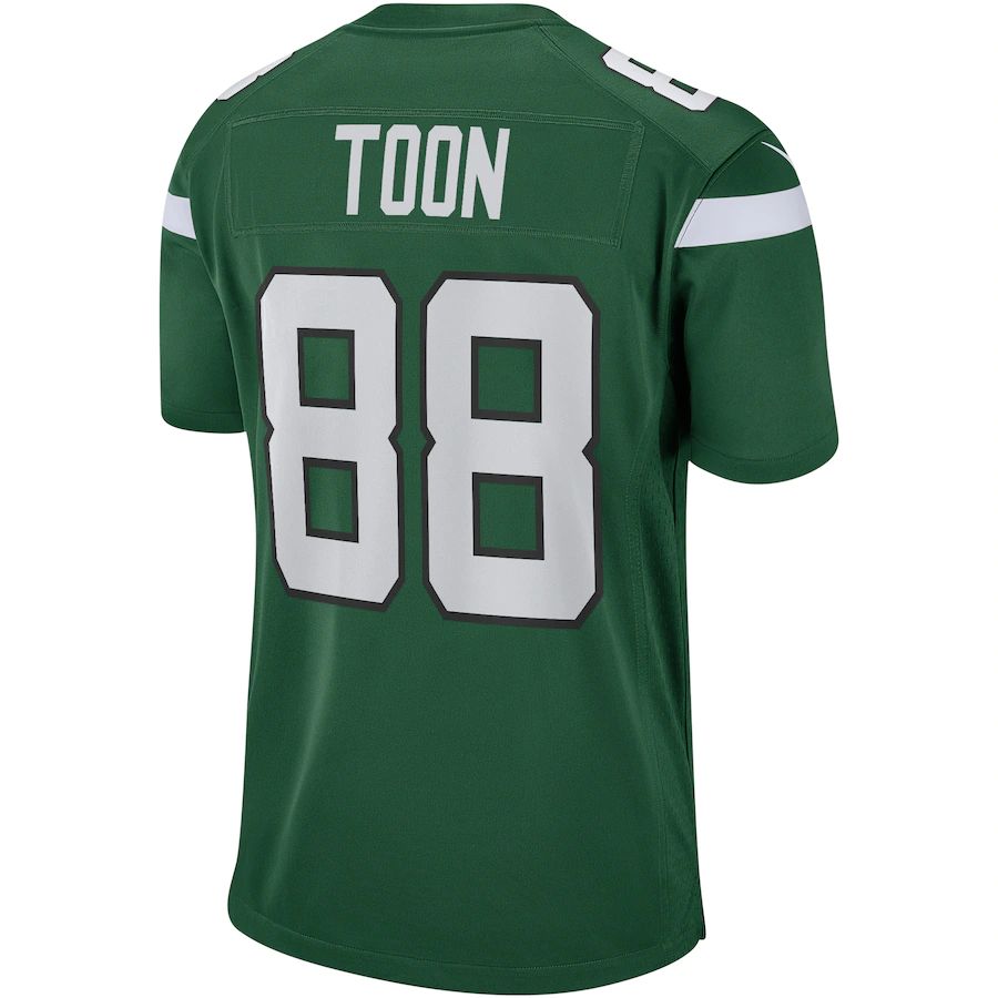 NY.Jets #88 Al Toon Gotham Green Game Retired Player Jersey Stitched American Football Jerseys - Main View
