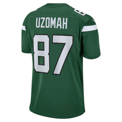NY.Jets #87 C.J. Uzomah Gotham Green Player Game Jersey Stitched American Football Jerseys - Main View