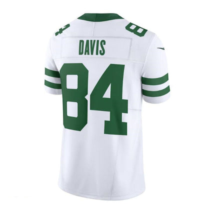 NY.Jets #84 Corey Davis White Legacy Vapor F.U.S.E. Limited Jersey Stitched American Football Jerseys - Main View