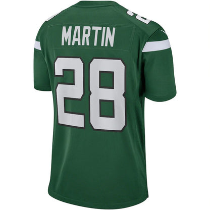 NY.Jets #28 Curtis Martin Gotham Green Game Retired Player Jersey Stitched American Football Jerseys - Main View