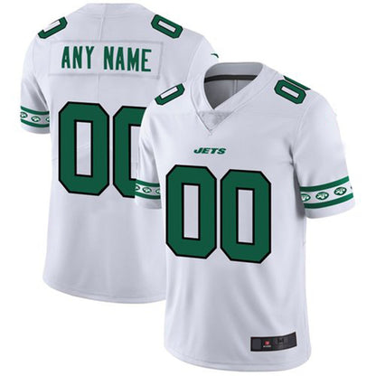 Custom NY.Jets White Team Logo Vapor Limited Jersey American Stitched Jersey Football Jerseys - Main View