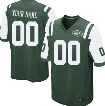 Custom NY.Jets Green Limited Jersey American Stitched Jersey Football Jerseys - Main View