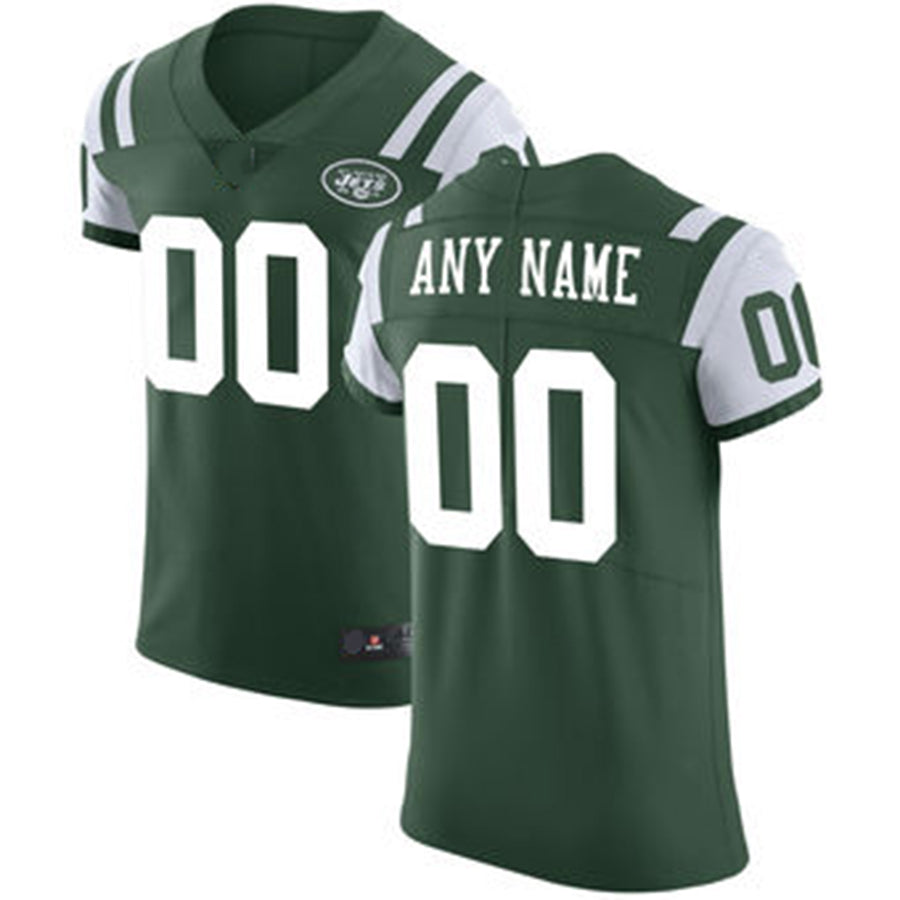 Custom NY.Jets Green Vapor Untouchable Custom Elite Jersey American Stitched Jersey Football Jerseys - Main View
