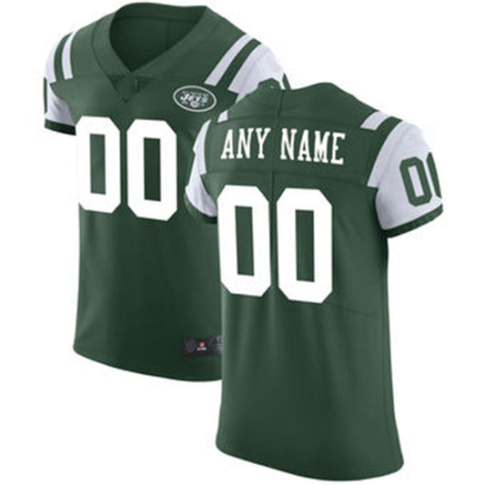 Custom NY.Jets Green Vapor Untouchable Custom Elite Jersey American Stitched Jersey Football Jerseys - Main View