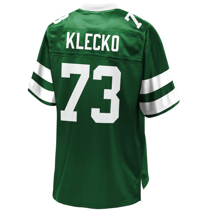 NY.Jets #73 Joe Klecko Pro Line Green Retired Player Jersey Stitched American Football Jerseys - Main View