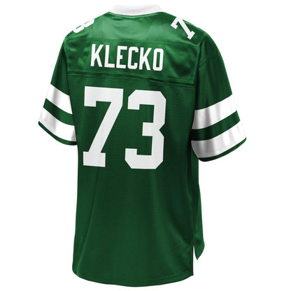NY.Jets #73 Joe Klecko Pro Line Green Retired Player Jersey Stitched American Football Jerseys - Main View