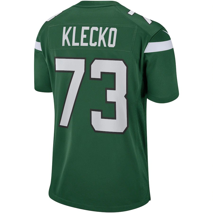 NY.Jets #73 Joe Klecko Gotham Green Game Retired Player Jersey Stitched American Football Jerseys - Main View