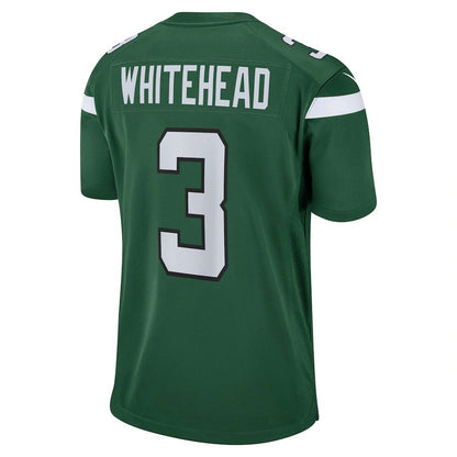 NY.Jets #3 Jordan Whitehead Gotham Green Game Player Jersey Stitched American Football Jerseys - Main View