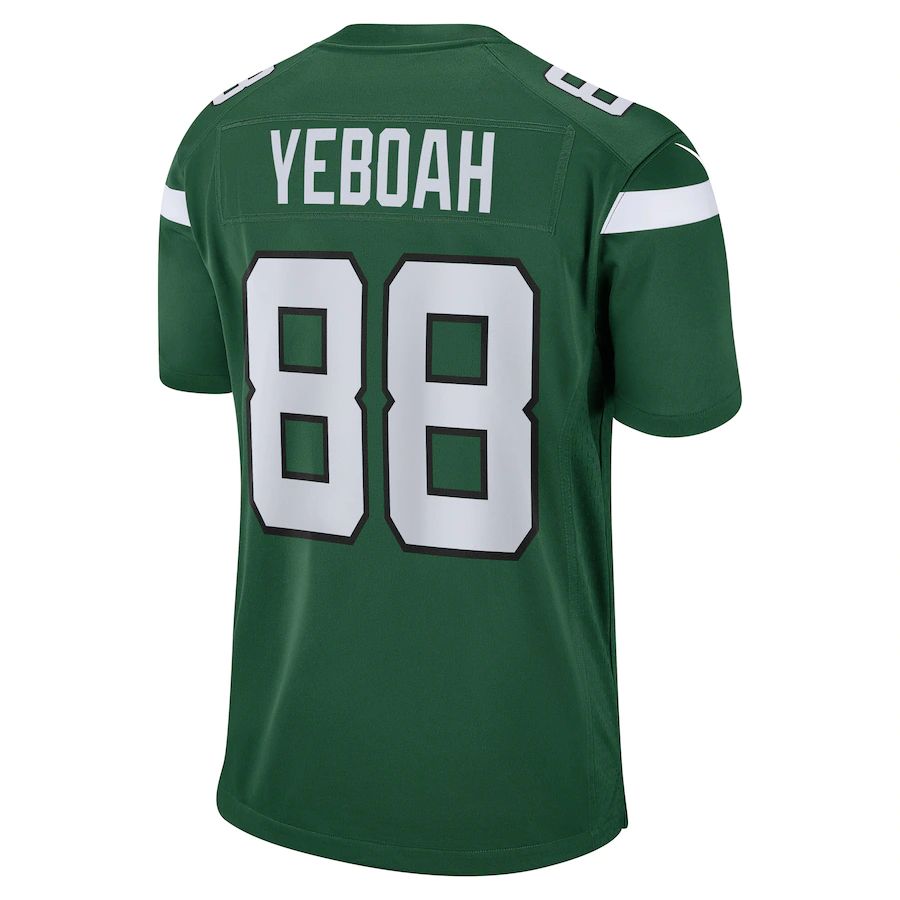 NY.Jets #88 Kenny Yeboah Gotham Green Game Player Jersey Stitched American Football Jerseys - Main View