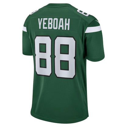 NY.Jets #88 Kenny Yeboah Gotham Green Game Player Jersey Stitched American Football Jerseys - Main View