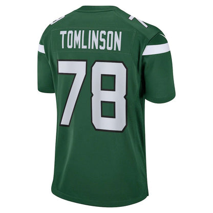 NY.Jets #78 Laken Tomlinson Gotham Green Game Jersey Stitched American Football Jerseys - Main View