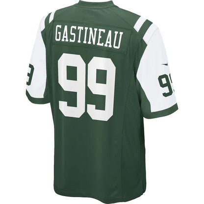 NY.Jets #99 Mark Gastineau Green Retired Player Game Jersey Stitched American Football Jerseys - Main View