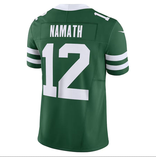 NY.Jets #12 Joe Namath Vapor F.U.S.E. Limited Jersey - Legacy Green American Football Jerseys - Main View