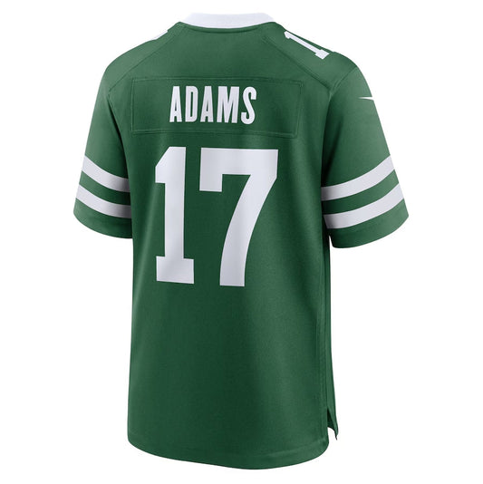 NY.Jets #17 Davante Adams Legacy Green Game American Football Jerseys - Main View