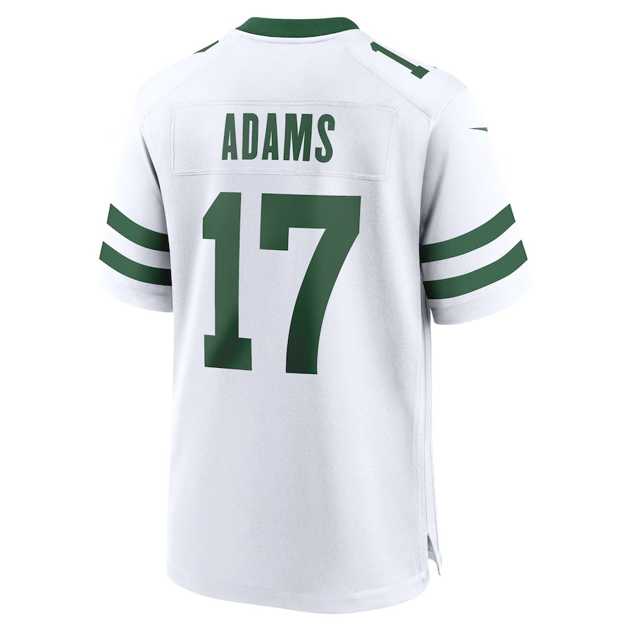 NY.Jets #17 Davante Adams Legacy White Game American Football Jerseys - Main View