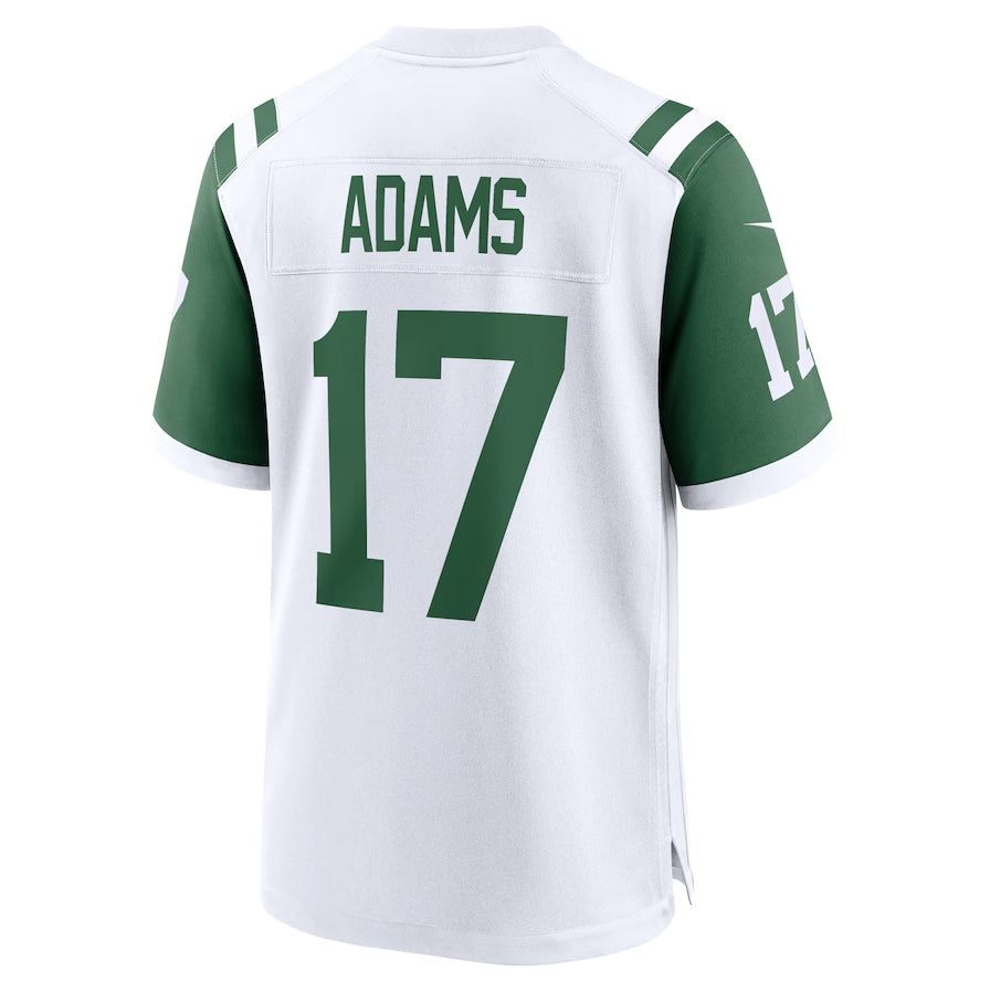 NY.Jets #17 Davante Adams White Classic Alternate Game American Football Jerseys - Main View
