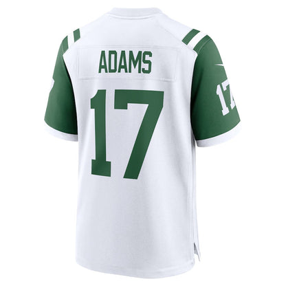 NY.Jets #17 Davante Adams White Classic Alternate Game American Football Jerseys - Main View