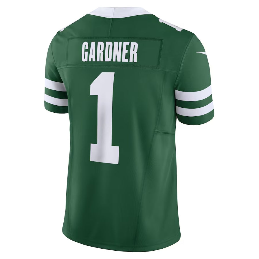 NY.Jets #1 Ahmad Sauce Gardner Vapor F.U.S.E. Limited Jersey - Legacy Green American Football Jersey - Main View