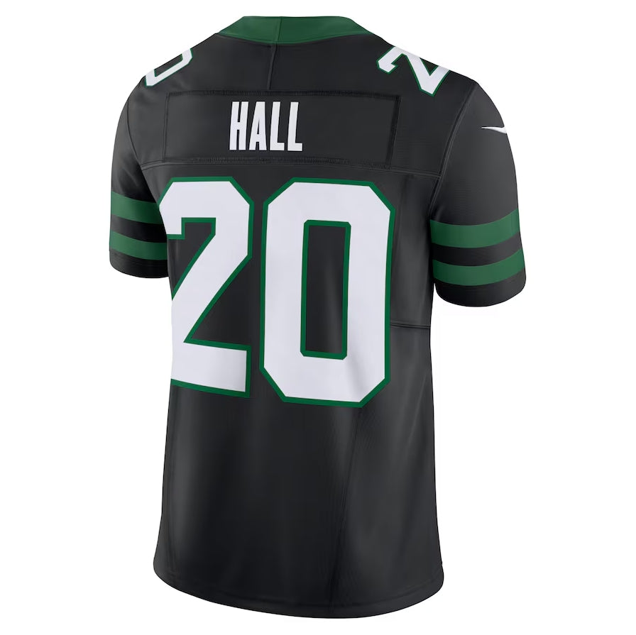 NY.Jets #20 Breece Hall Alternate Vapor F.U.S.E. Limited Jersey - Legacy Black American Football Jerseys - Main View