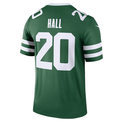 NY.Jets #20 Breece Hall Legend Jersey - Legacy Green American Football Jerseys - Main View