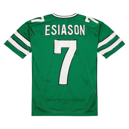 New York Jets #7 Boomer Esiason Mitchell & Ness 1993 Authentic Throwback Retired Player Pocket Jersey - Kelly Green American Football Jerseys - Main View