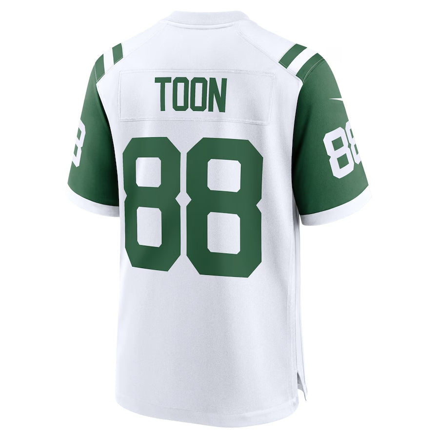 NY.Jets #88 Al Toon Classic Alternate Retired Player Game Jersey - White American Football Jerseys - Main View