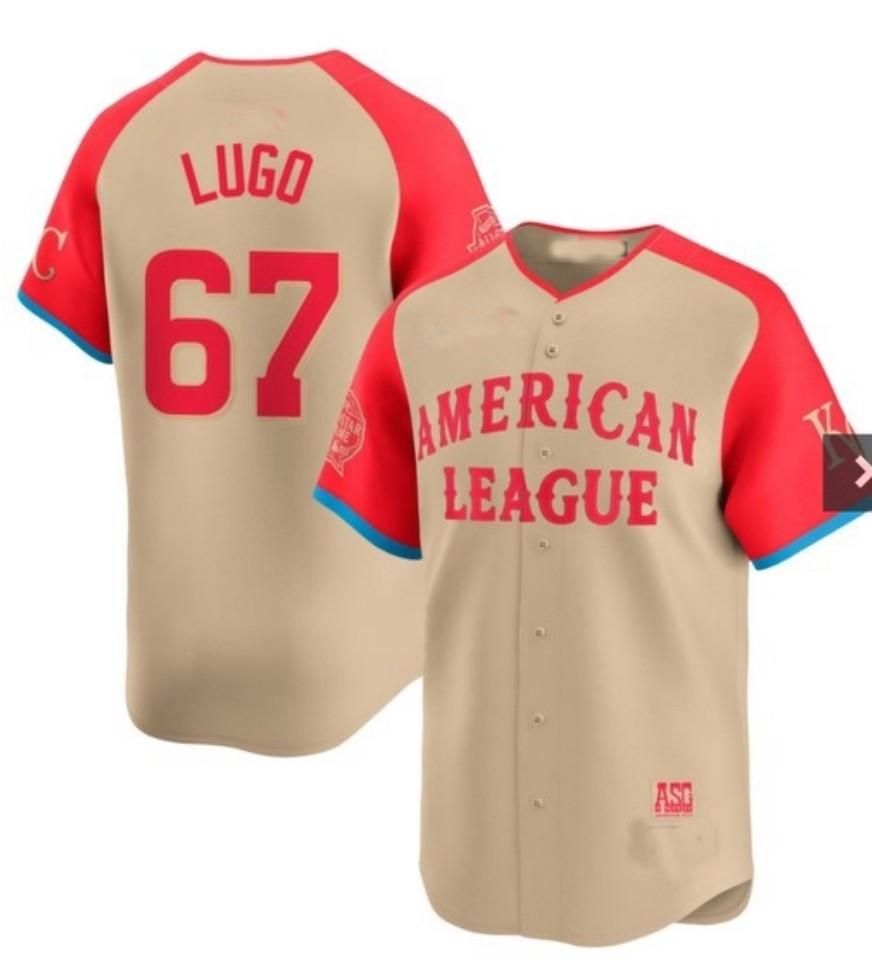 New York Mets #67 Seth Lugo Cream 2024 All Star Limited Stitched Baseball Jersey - Main View